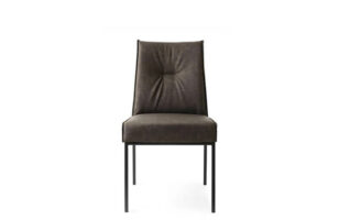 calligaris romy fabric leather dining chair