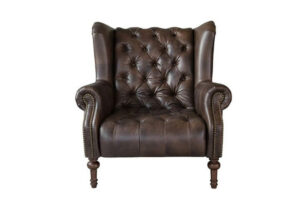 alexander and james theo tan leather armchair