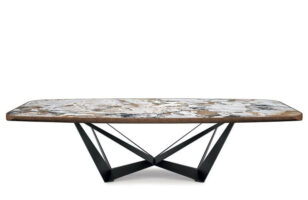 cattelan italia skorpio marmi ceramic premium table