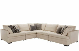 collins and hayes baily corner fabric sofa