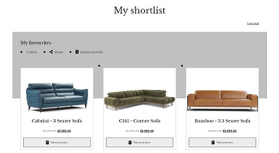 shortlist sofa