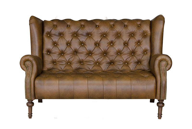 alexander and james theo tan leather sofa