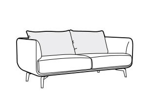 MOA 2 seater sofa