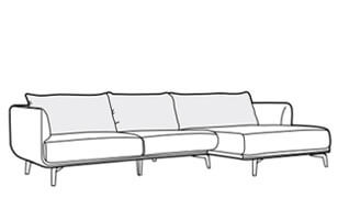 MOA 2 seater sofa