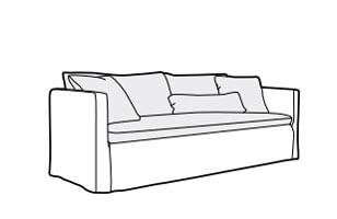 Lill 2 seater sofa