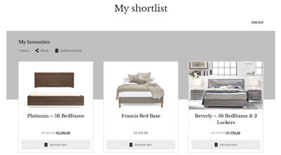 bedroom buyers guide shortlist