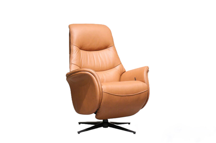 william recliner leather armchiar