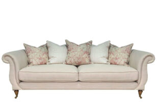 drew pritchard atherton 4-seater fabric sofa