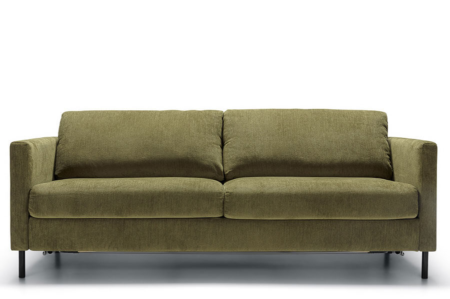 Felix 4 seater fabric sofa bed cut