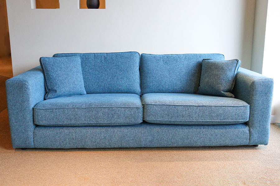 howth 3 seater fabric sofa