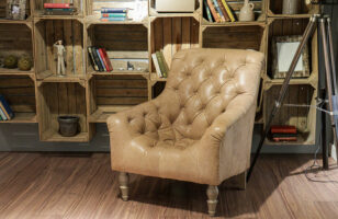 tetrad newton leather armchair