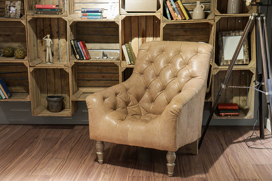 tetrad newton leather armchair